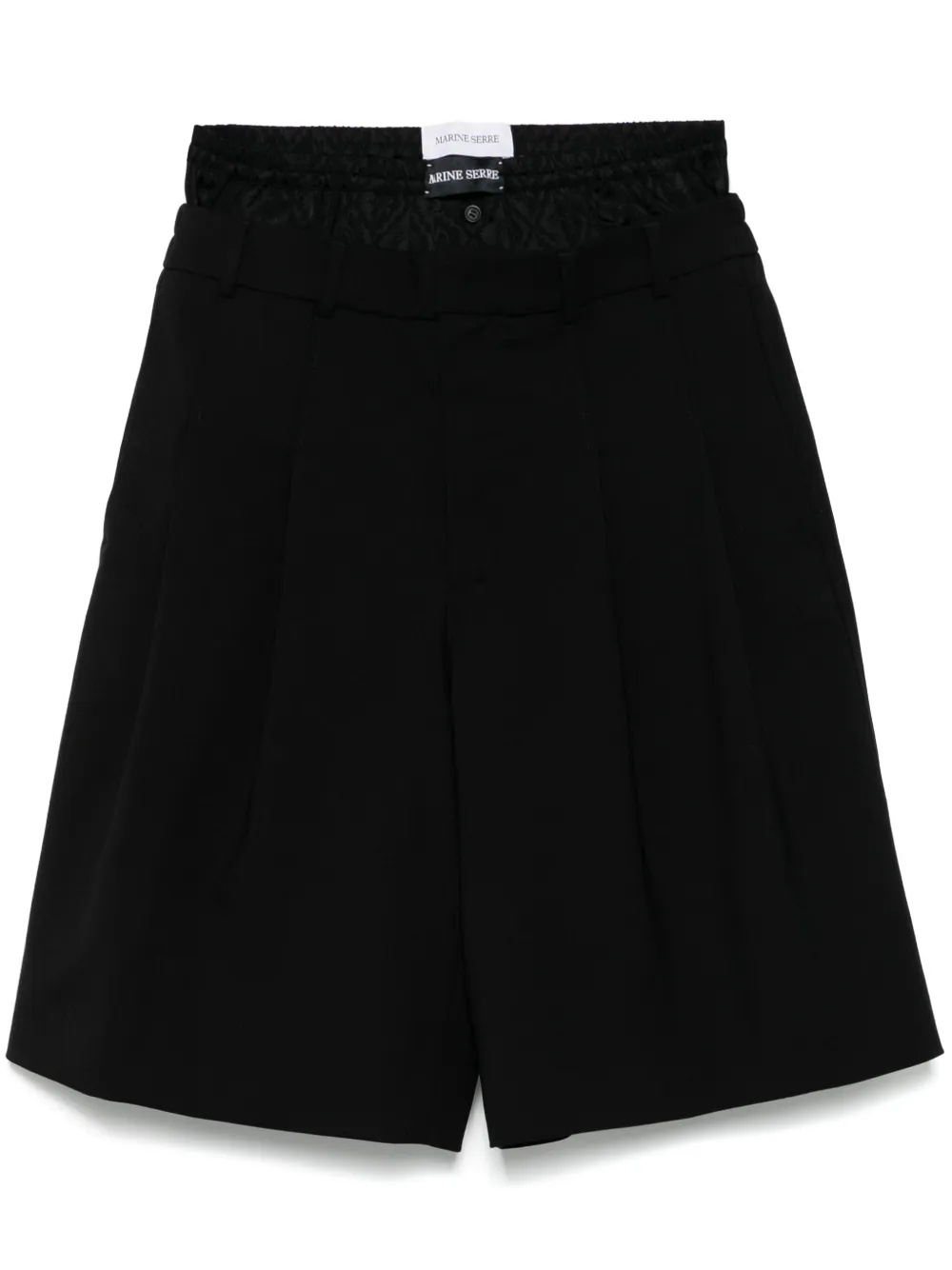 Marine Serre Shorts in twill | nero | Image 1