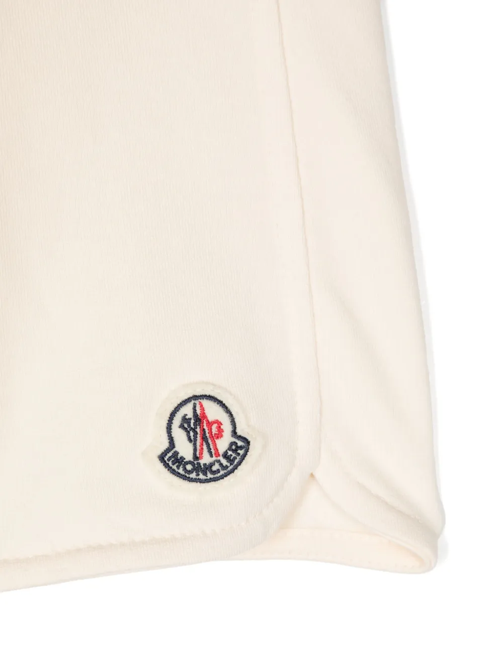 Moncler Enfant Broek met logopatch Beige
