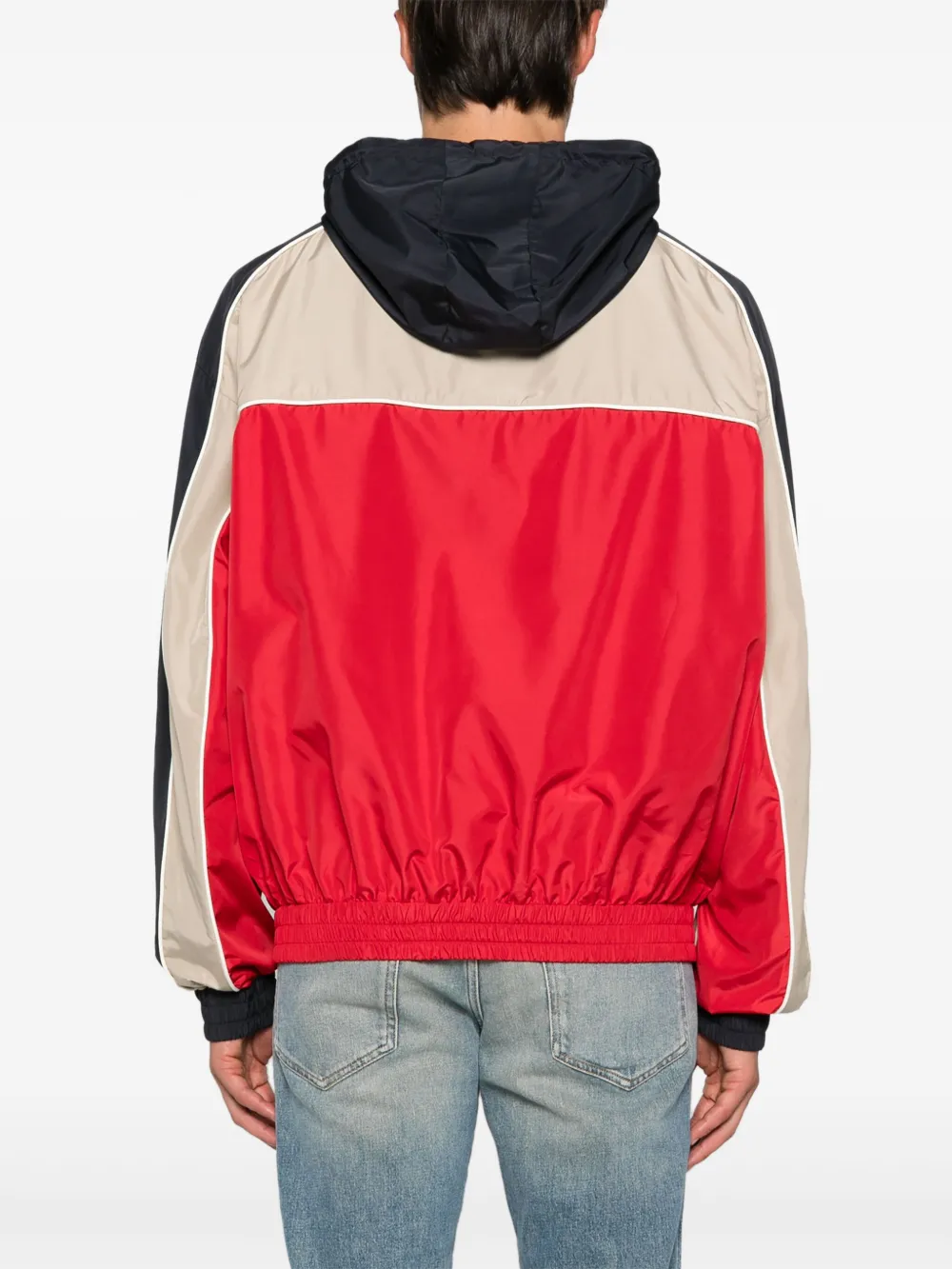 Golden Goose Windjack met logoprint Groen