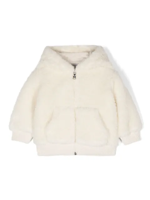 Moncler Enfant logo-embroidered jacket