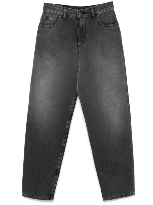 Moncler jean à coupe courte - Gris - Moncler - Modalova