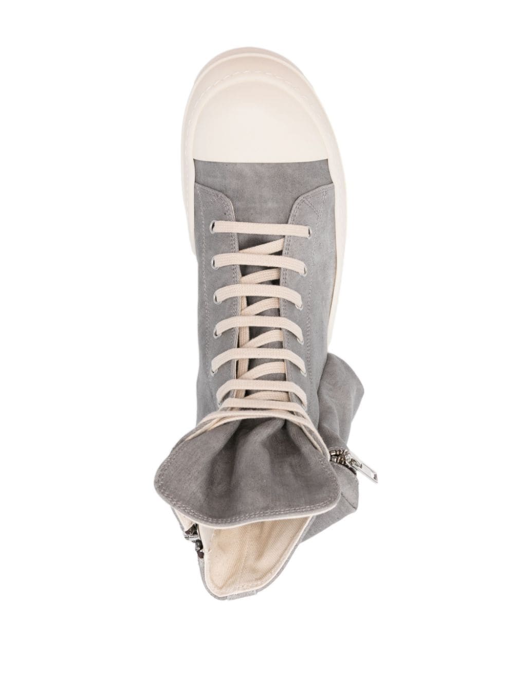 Shop Rick Owens Drkshdw Cargo Sneakers In Grau