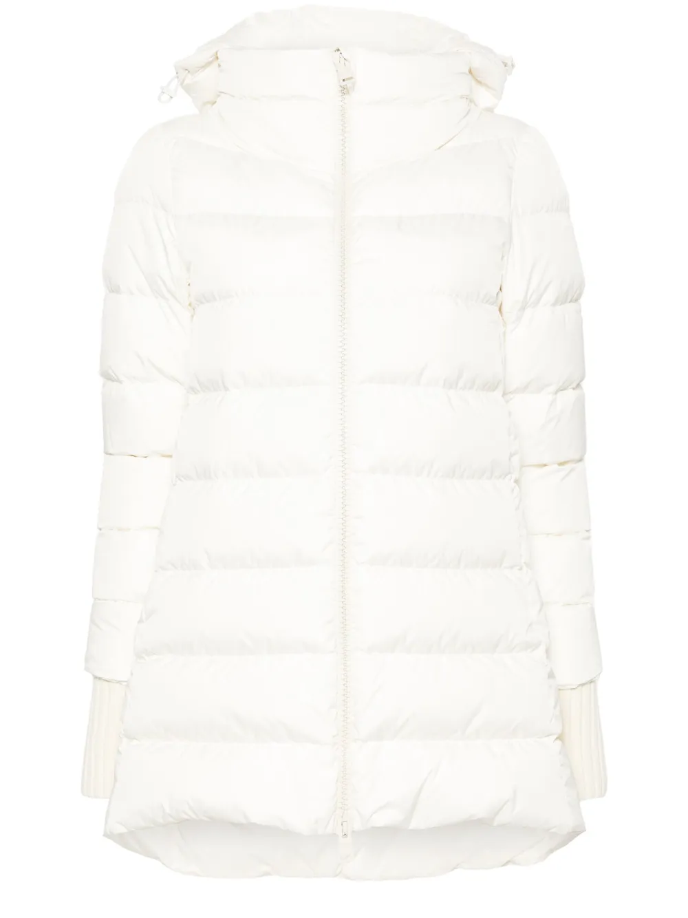 Herno Jacke Im Layering-look In White