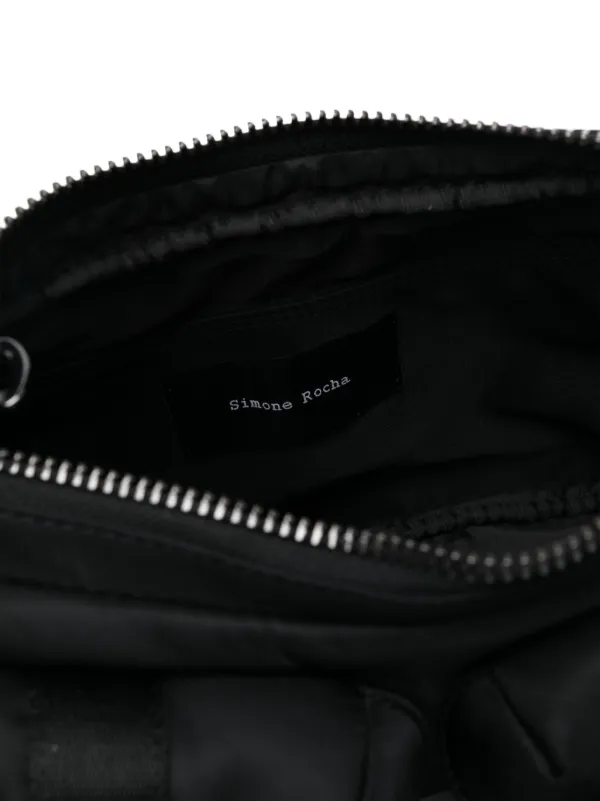 【関税込み】Simone Rocha ショルダーバッグ Simone Rocha リボンディテール ショルダーバッグ | ホワイト