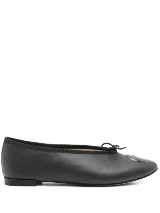 Marine Serre x Camille Repetto Lilouh Ballet Flats | Black | FARFETCH