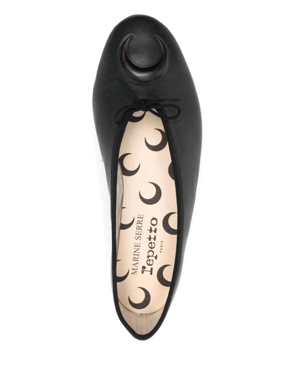 Marine Serre x Camille Repetto Lilouh ballet flats Black