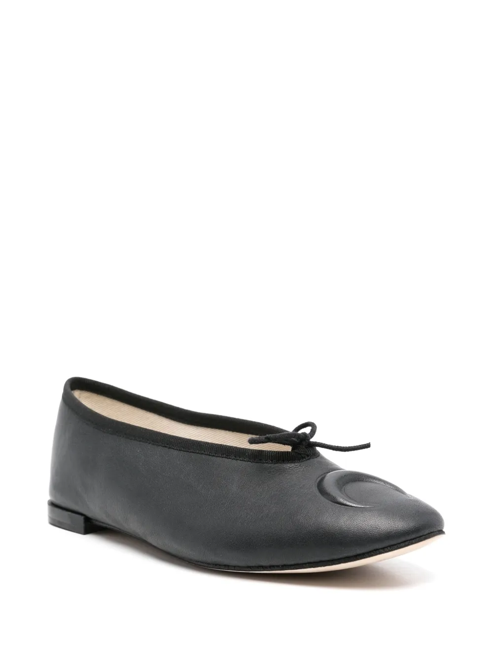 Marine Serre x Camille Repetto Lilouh ballet flats Black