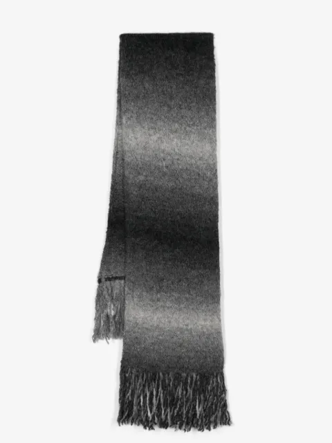 Sunflower ombré-effect scarf