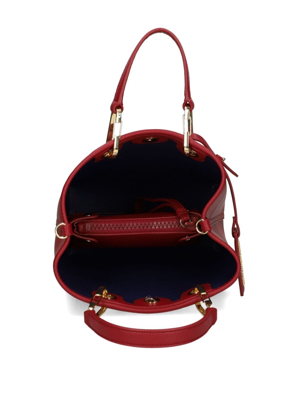 Shop Emporio Armani Myea Tote Bag In Red