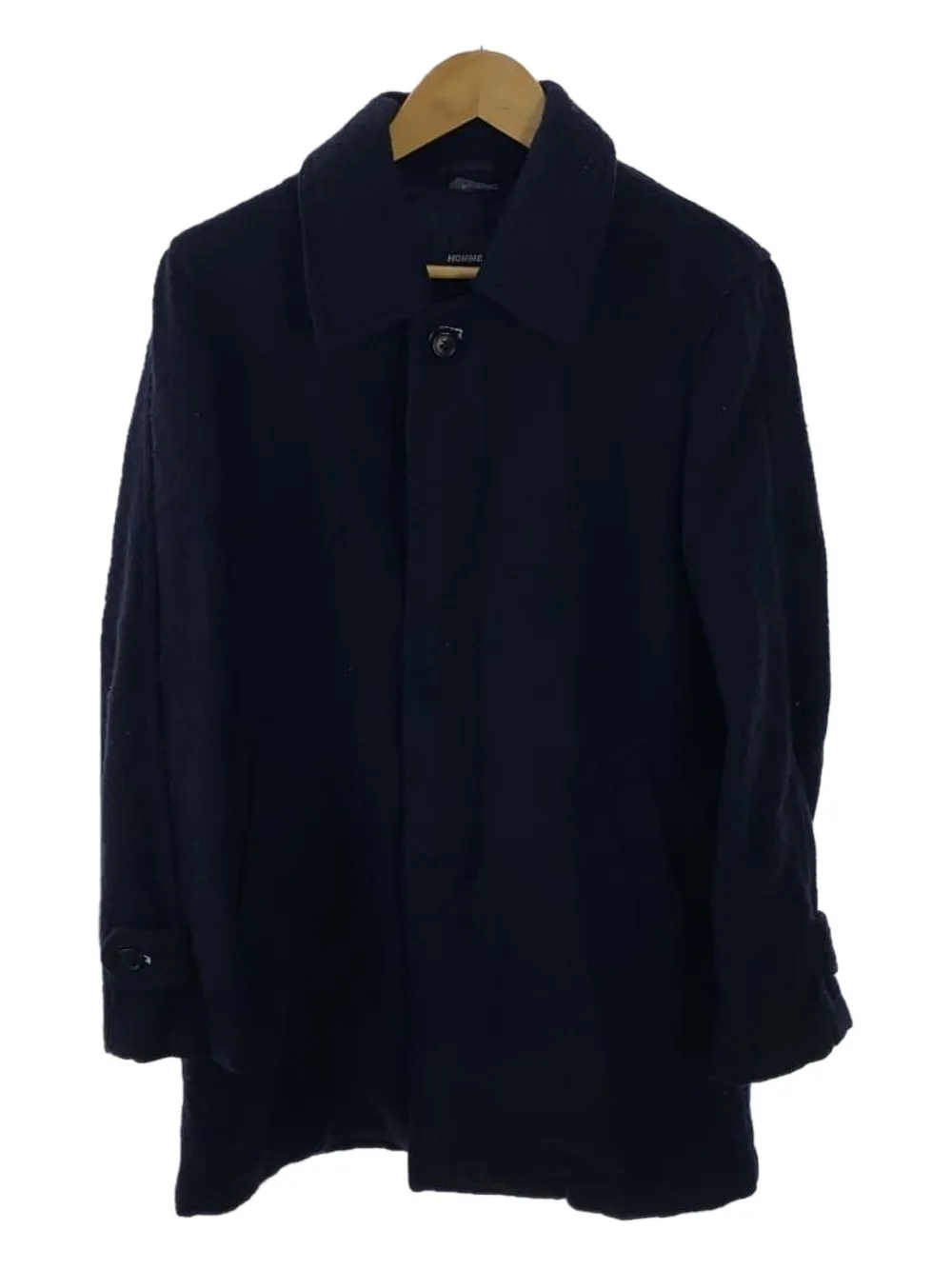 Comme des Garçons Homme Deux button-fastening wool coat - Blu