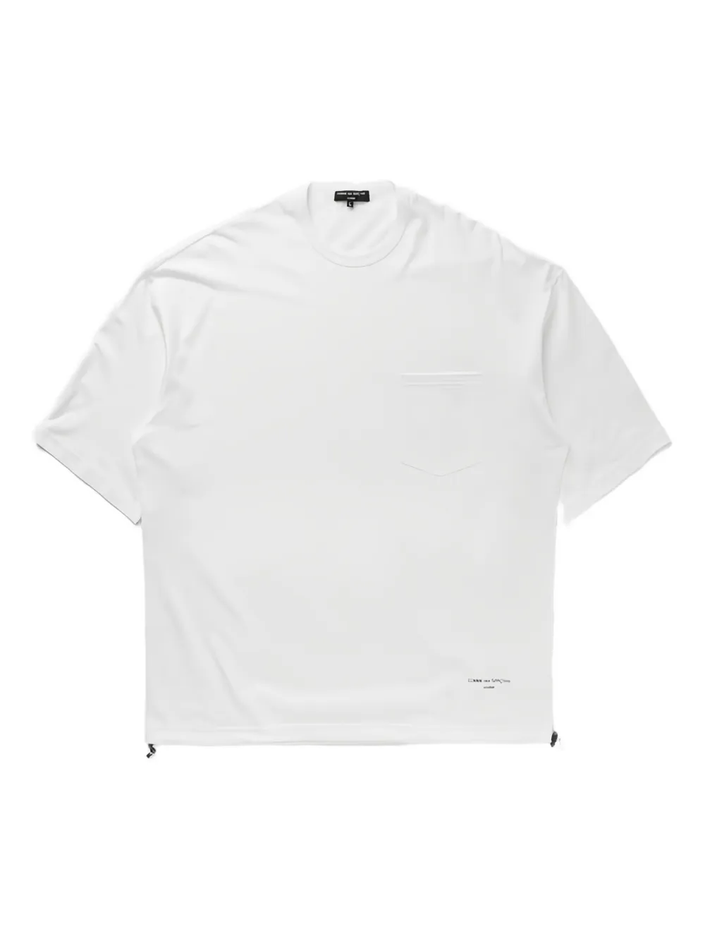 Comme des Garçons Homme chest-pocket T-shirt | White | Image 1