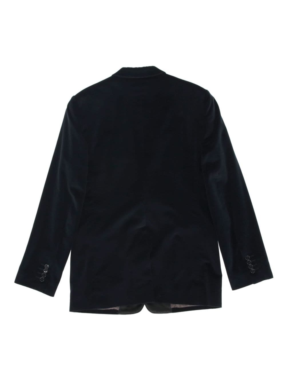 Dolce & Gabbana Pre-Owned 2000s velvet blazer - Zwart