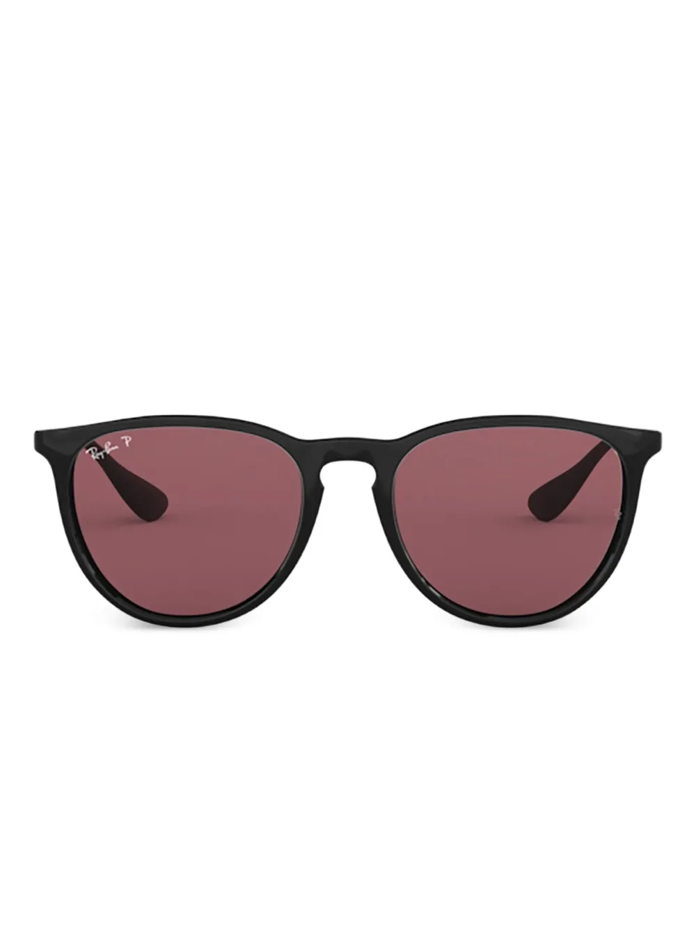 Ray-Ban Erika round-frame sunglasses | Black | Image 1
