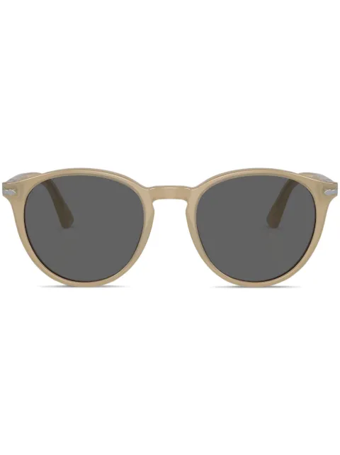 Persol lentes de sol con armazón redonda