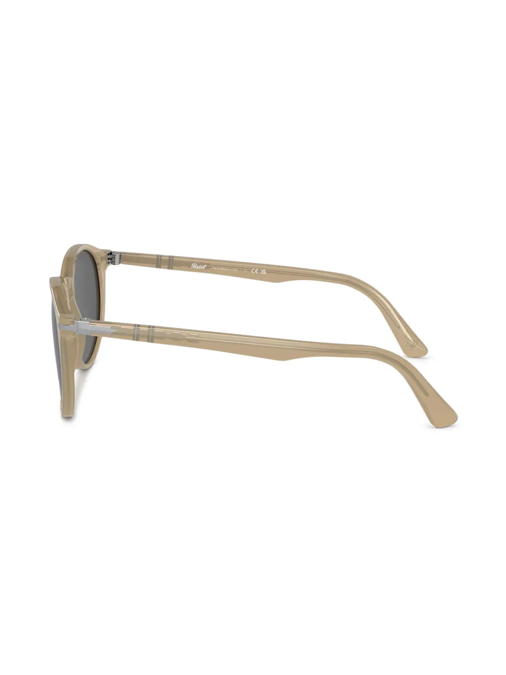 Persol Zonnebril met rond montuur Bruin