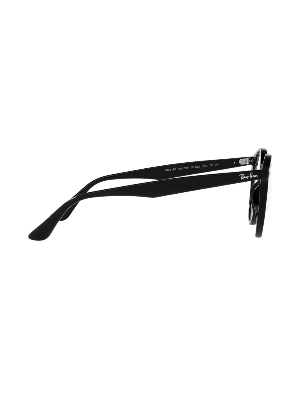Ray-Ban Bril met rond montuur Zwart