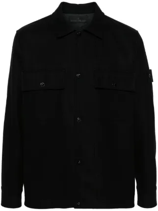 【NEW限定品】 Island Stone シャツジャケット JP FARFETCH | ブラック | ジャケット・アウター