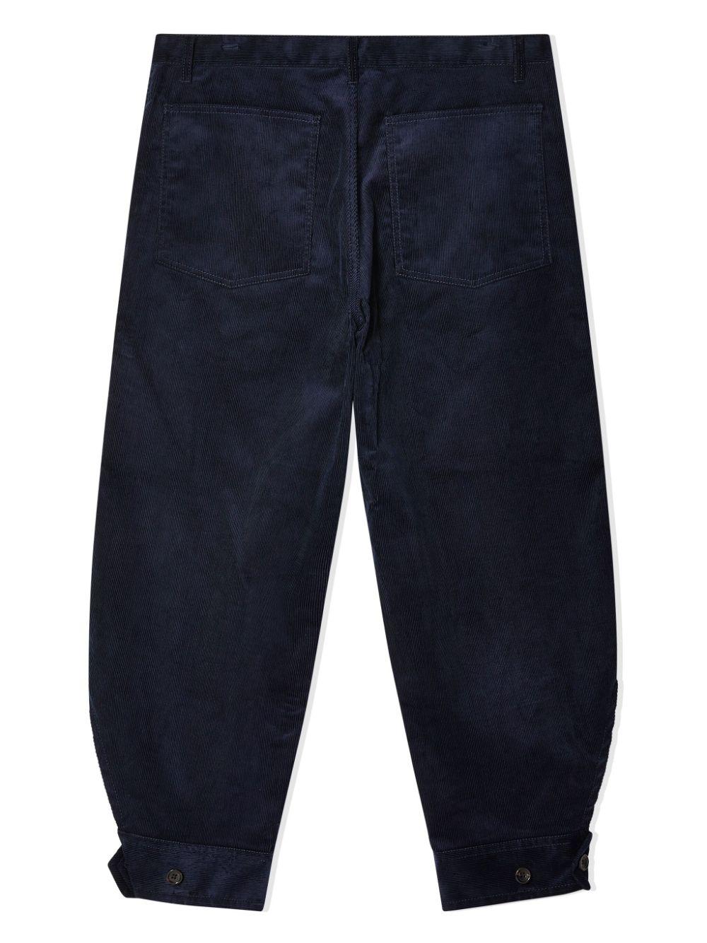 Shop Comme Des Garçons Shirt Tapered Trousers In Blau