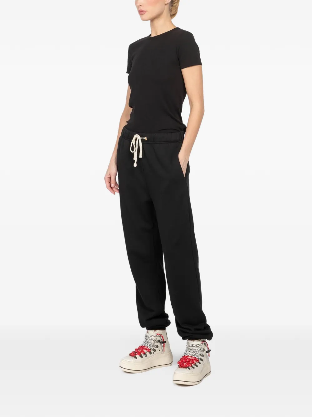 crew-neck ribbed T-Shirt