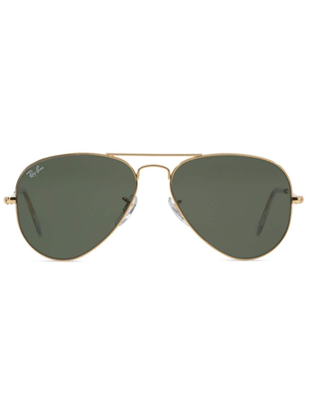 Ray Ban Arista Aviator Sunglasses In Gold