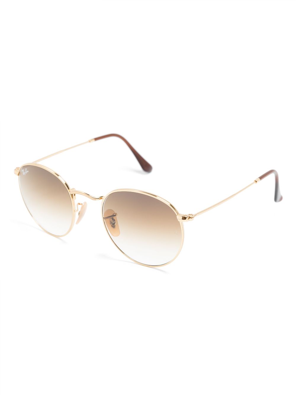 Ray-Ban Zonnebril met rond montuur - Goud