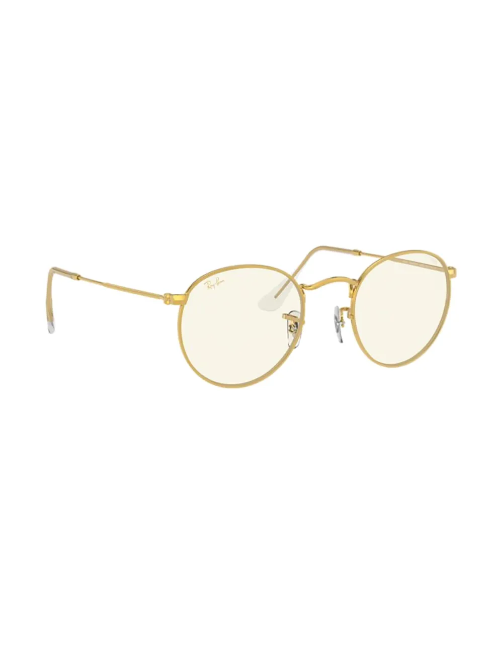 Ray-Ban Zonnebril met rond montuur - Goud