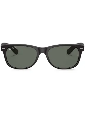 Ray-Ban スクエアフレーム サングラス | ブラック | FARFETCH JP