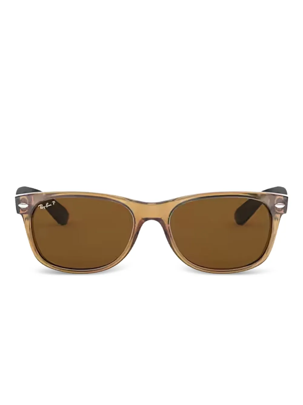 Ray-Ban Occhiali da sole New Wayfarer squadrati - Marrone