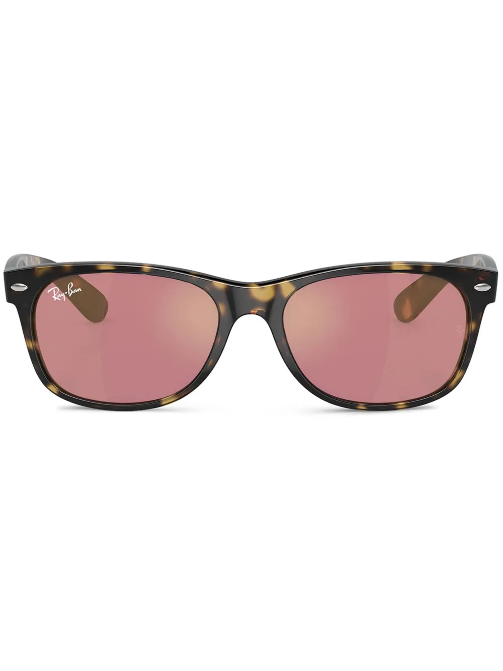 Ray-Ban Occhiali da sole Wayfarer squadrati - Marrone