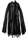 Junya Watanabe multi-fabric sheer dress - Black