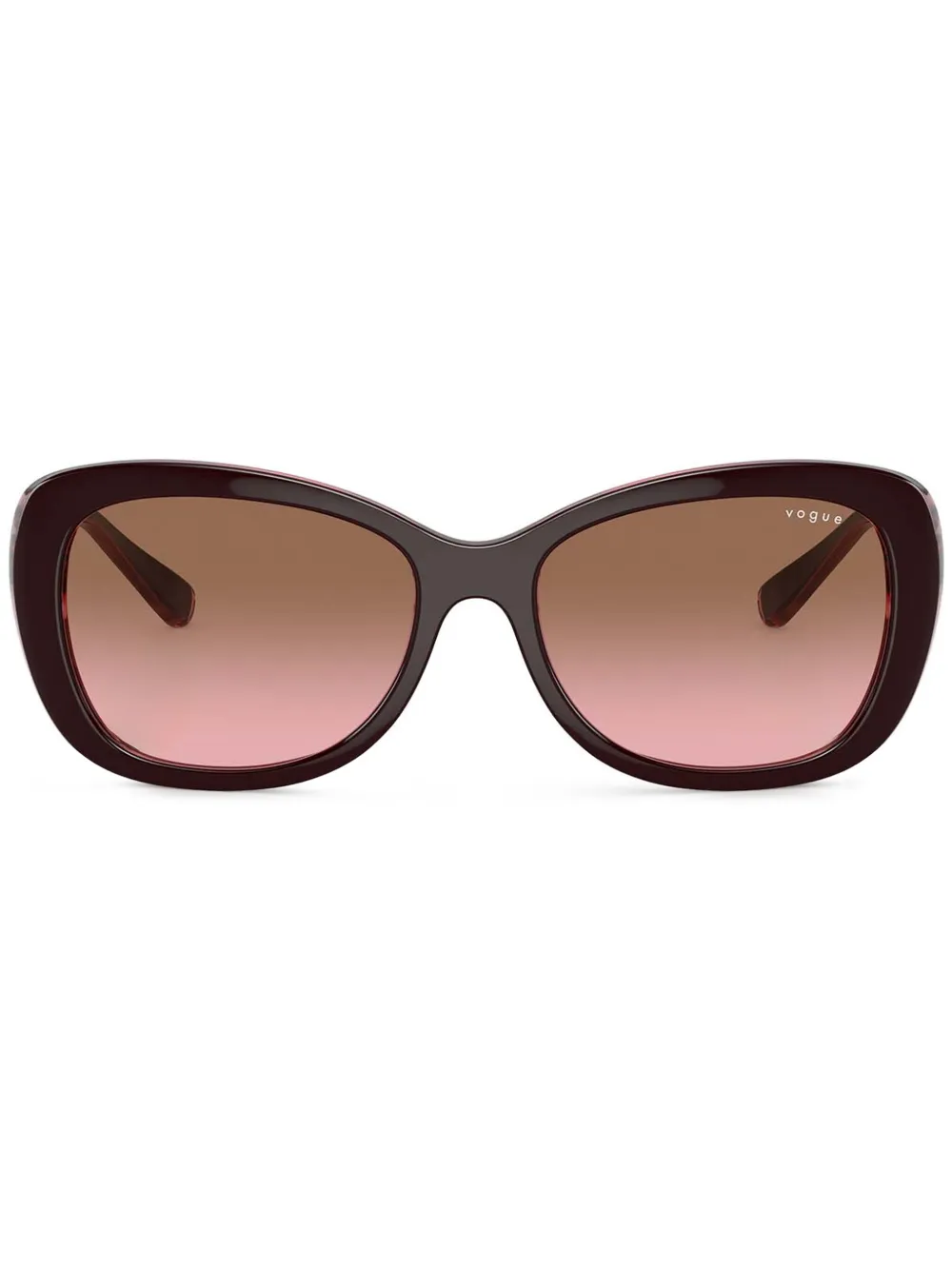 Vogue Eyewear Occhiali da sole a farfalla - Marrone