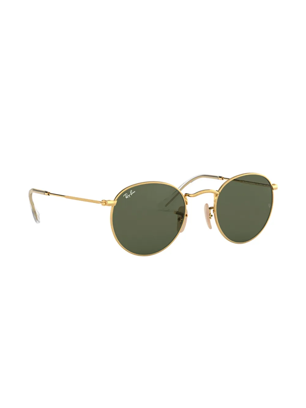 Ray-Ban Zonnebril met rond montuur - Goud