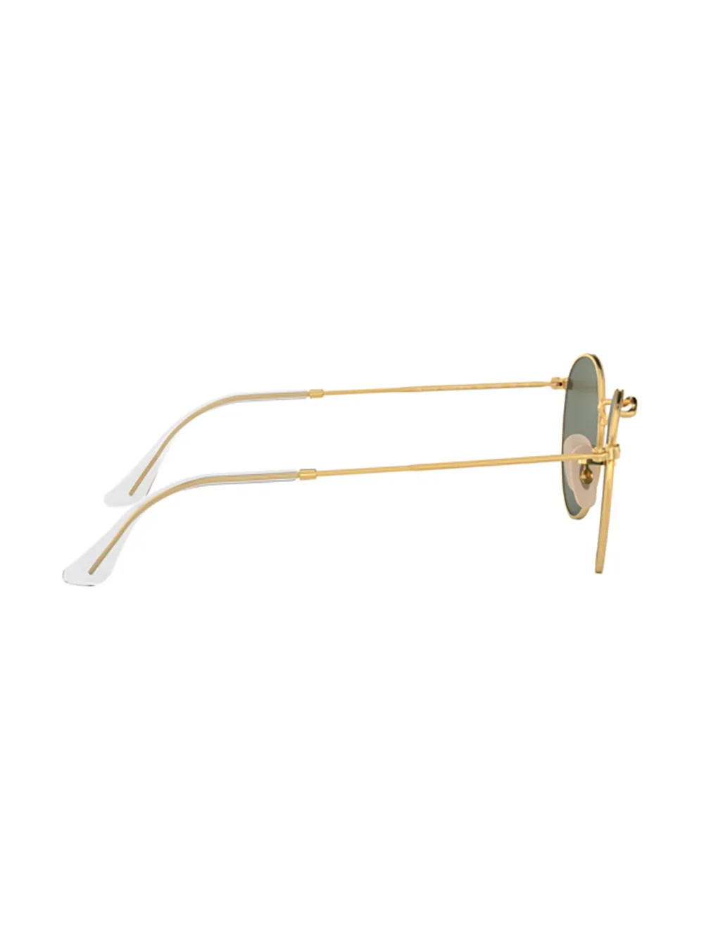 Ray-Ban Zonnebril met rond montuur Goud