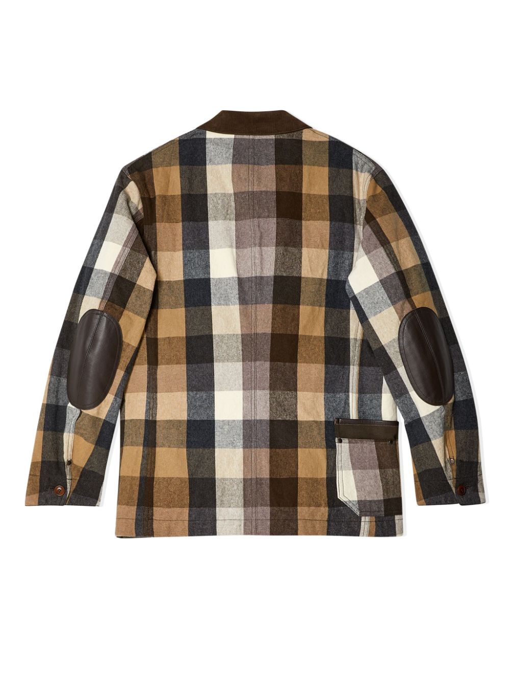 Junya Watanabe MAN checked shirt jacket - Bruin