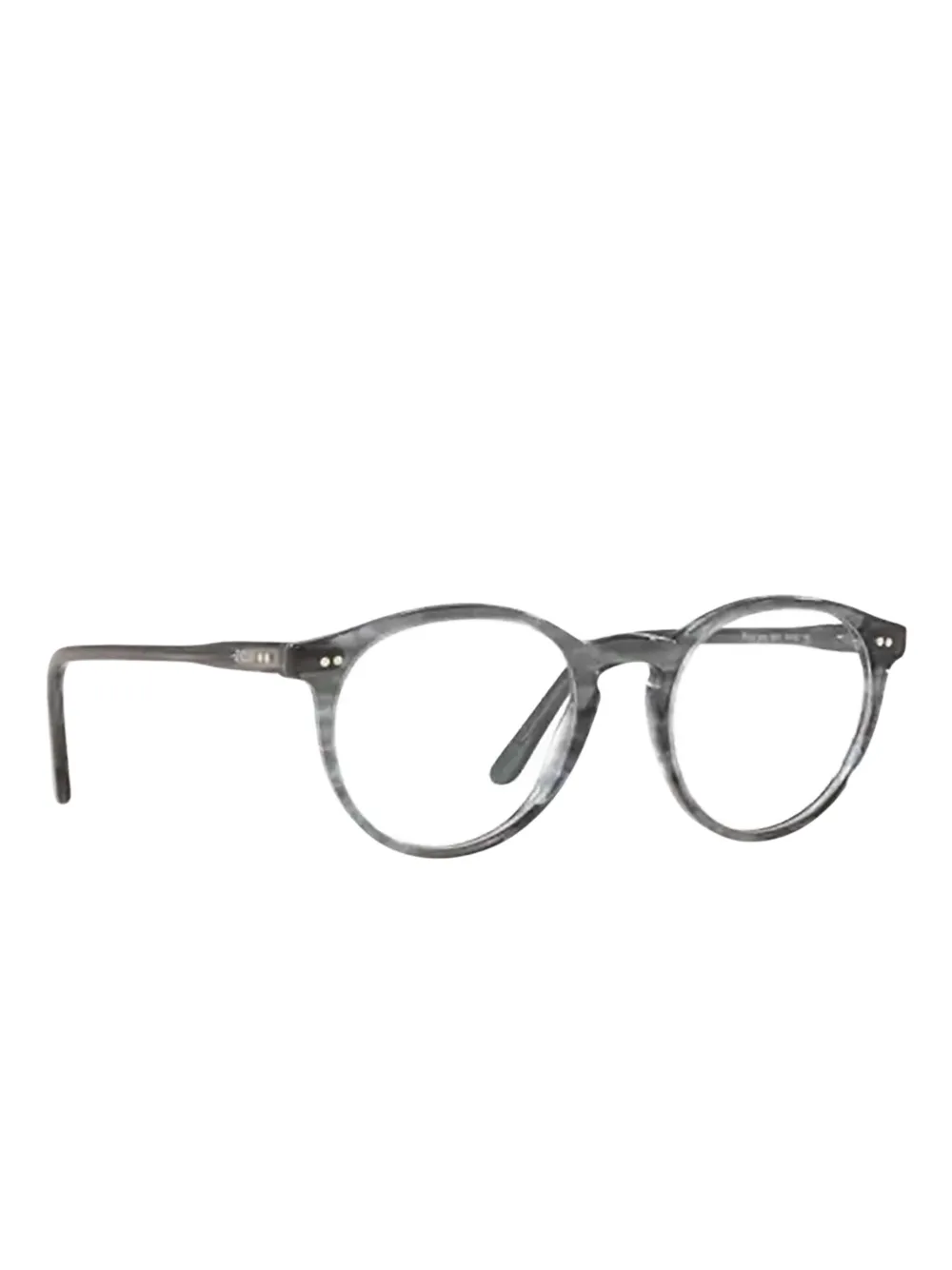 Polo Ralph Lauren Bril met rond montuur Grijs