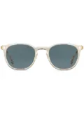 Garrett Leight Kinney Sun round-frame sunglasses - Neutrals