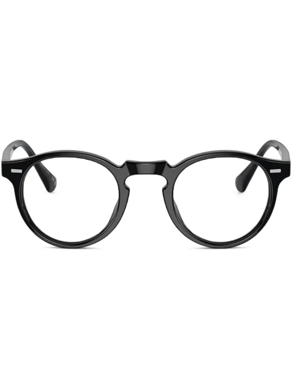 Oliver Peoples Gregory Peck Sun ラウンドフレーム サングラス 