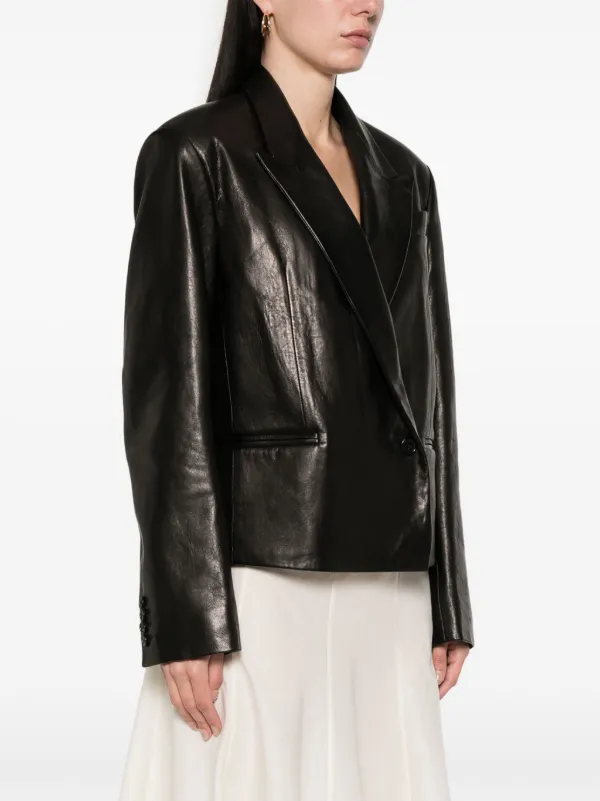 KHAITE Tonni Blazer | Black | FARFETCH
