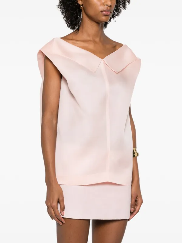 KHAITE Selly Top | Pink | FARFETCH