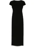 KHAITE Basile maxi dress - Black