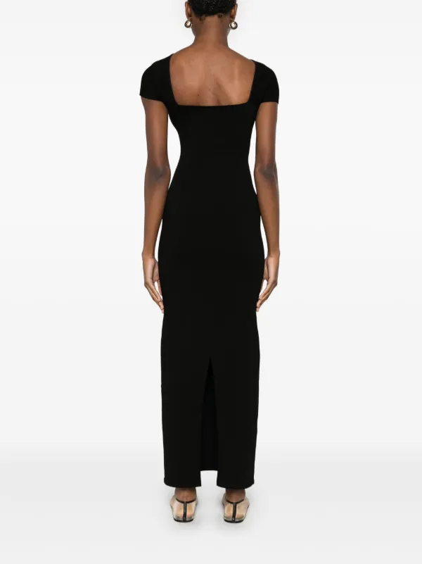 ワンピース KHAITE Woman Dress Black 54634132 200 Dixi Dress in Black – KHAITE