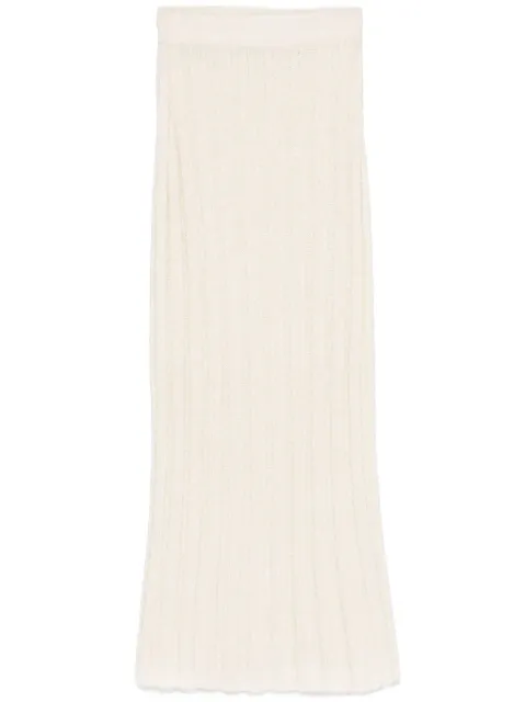 KHAITE falda midi Claire