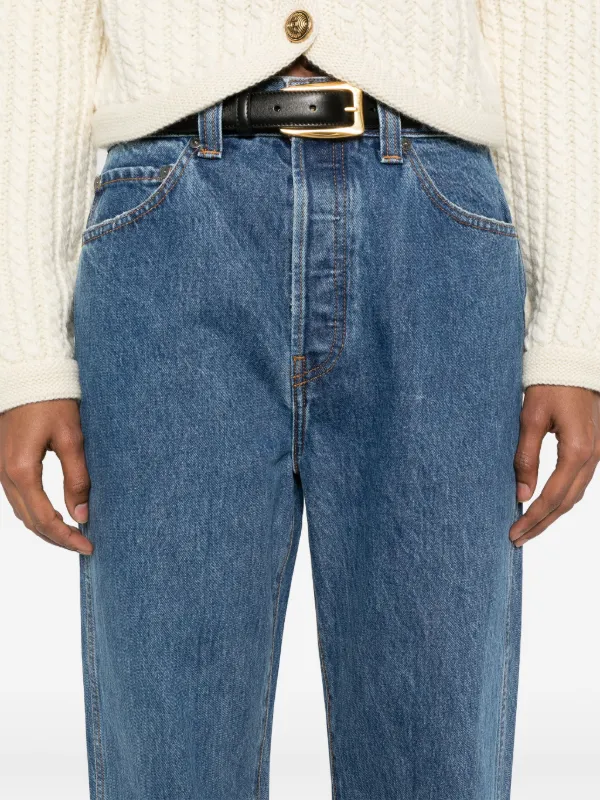 KHAITE Corben straight-leg Jeans | Blue | FARFETCH