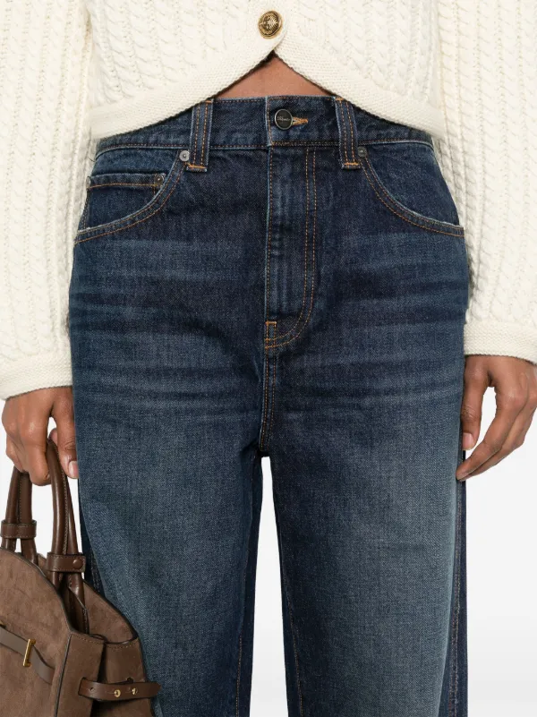 KHAITE Bonnie Jeans | Blue | FARFETCH GE