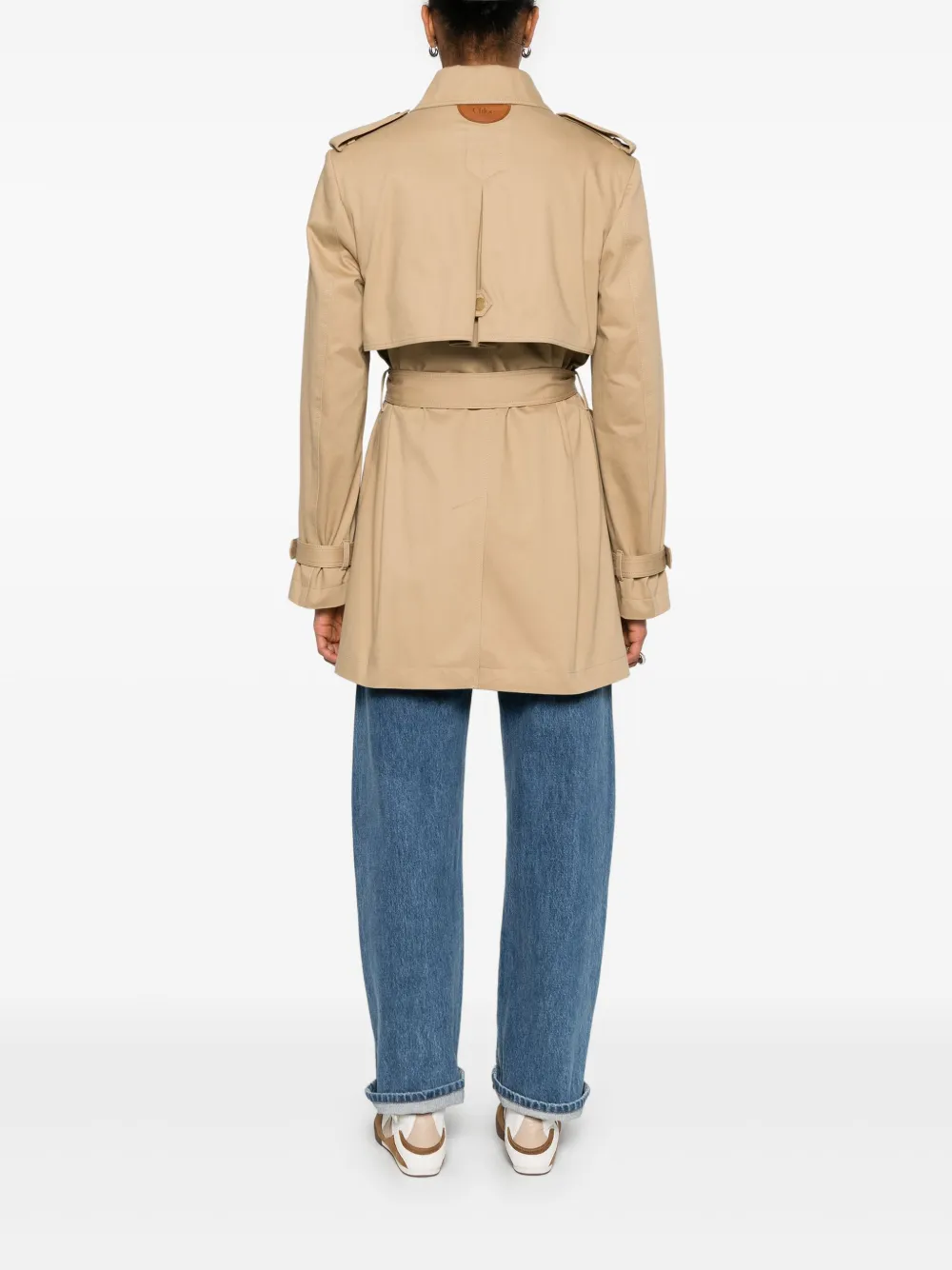 Chloé Trenchcoat met ceintuur Beige