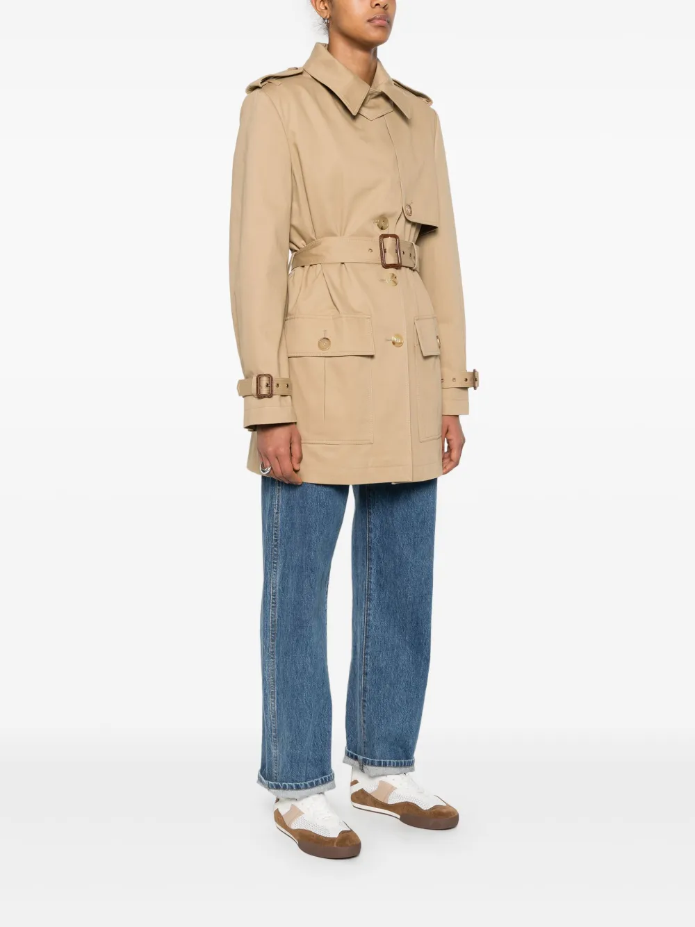 Chloé Trenchcoat met ceintuur Beige