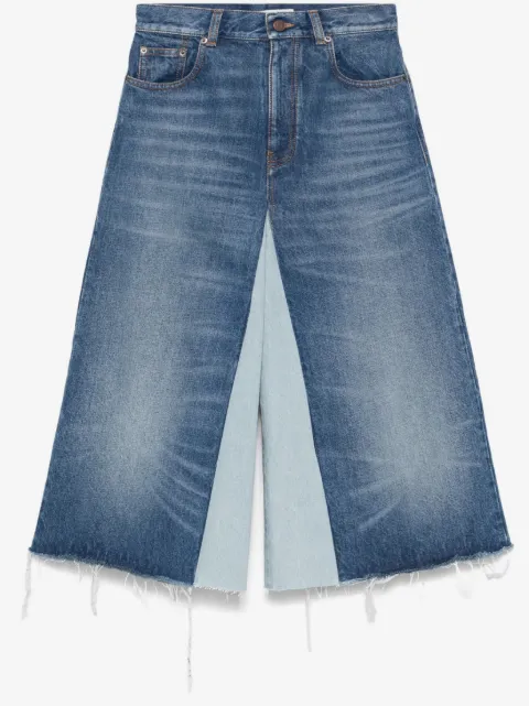Chloé 拼贴牛仔短裤