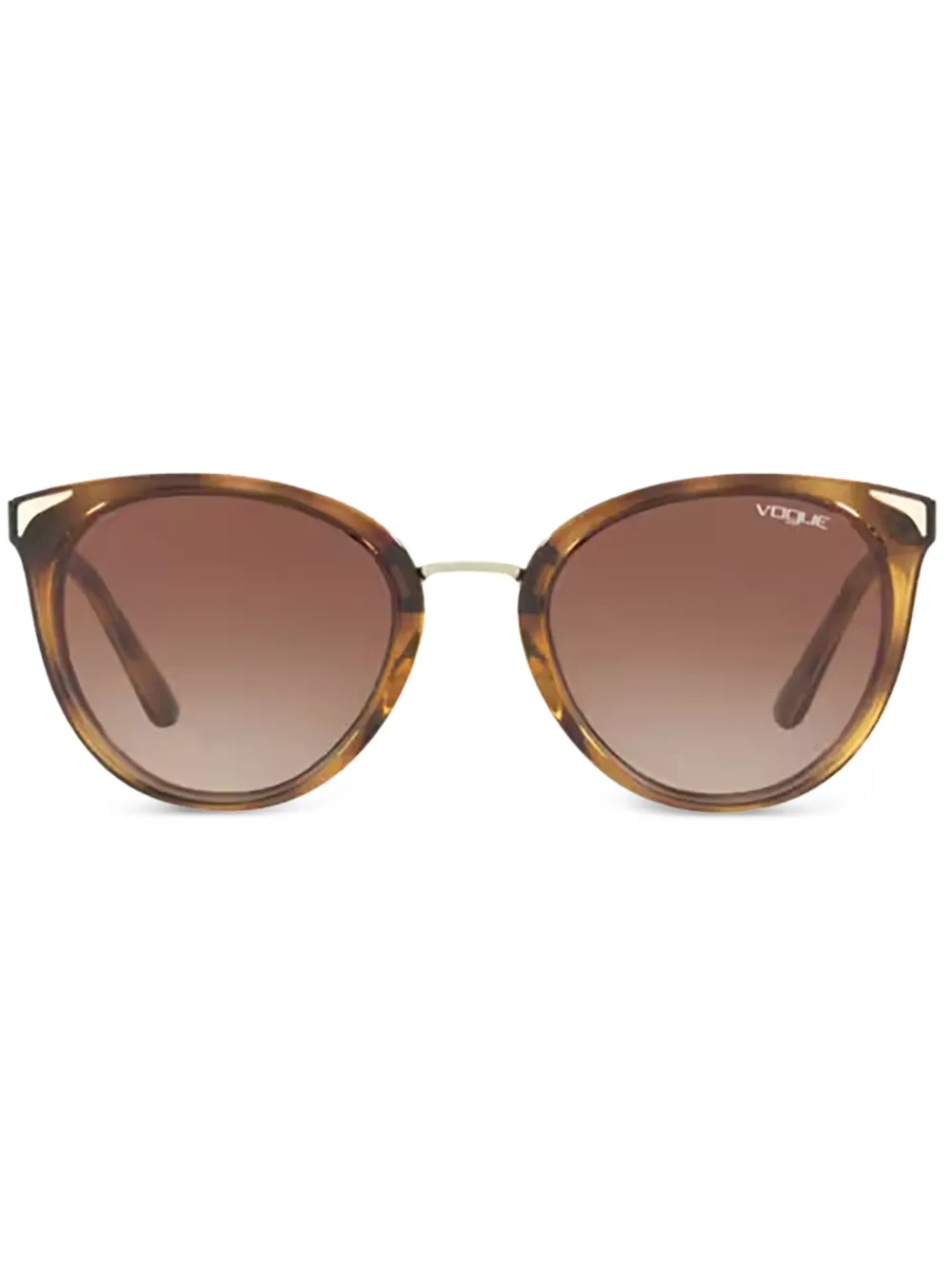 Vogue Eyewear Occhiali da sole con effetto tartarugato - Marrone