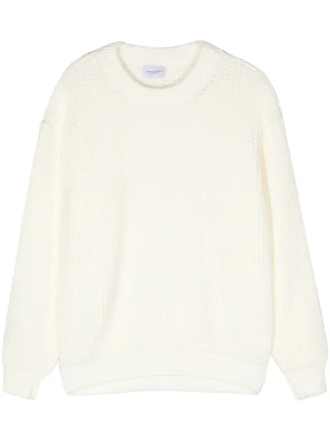 Family First crew-neck sweater