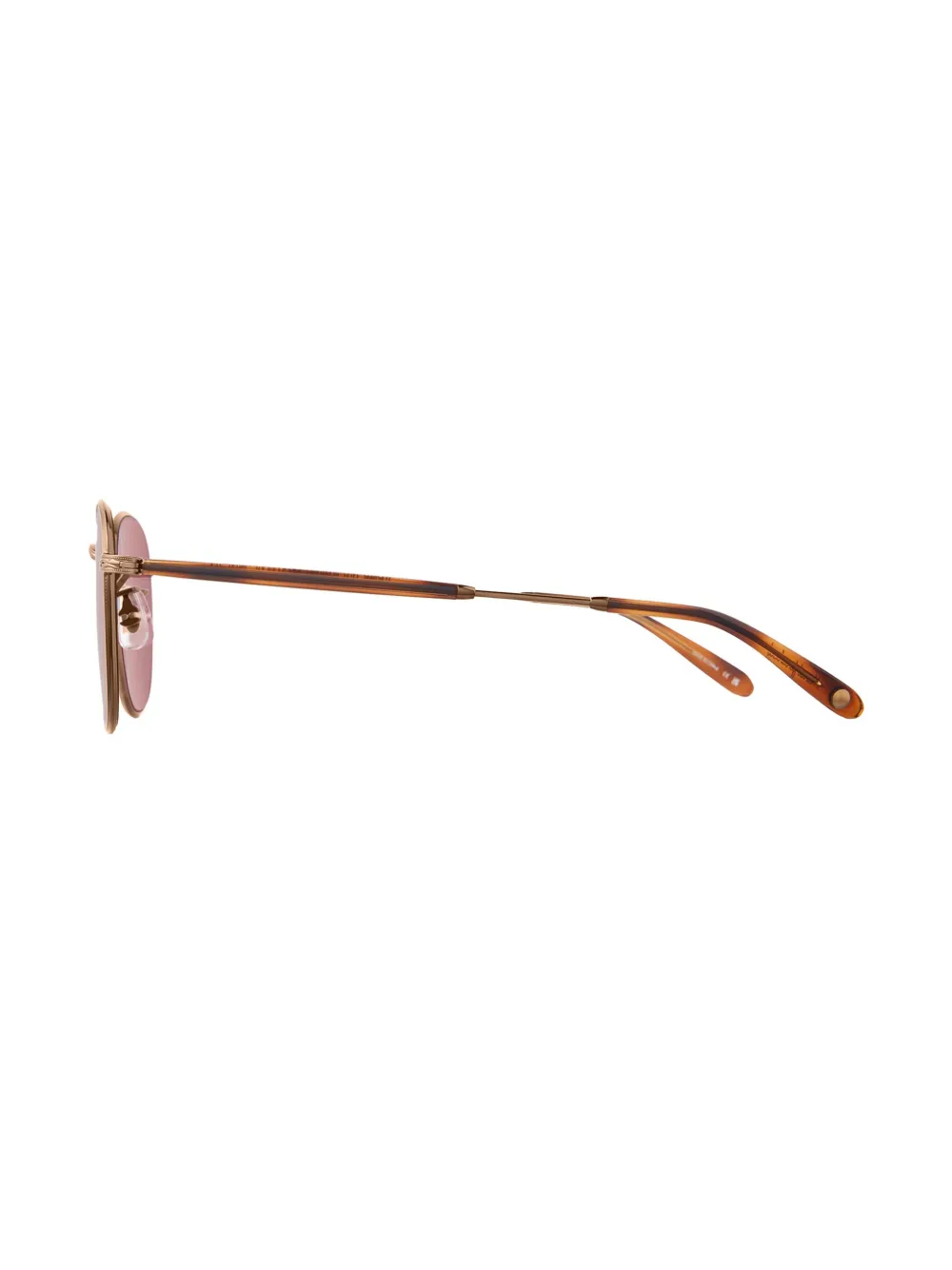 Garrett Leight World zonnebril Rood